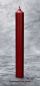 Preview: Hexenshop Dark Phönix Dunkelrot Durchgefärbte Ritualstabkerze 18cm